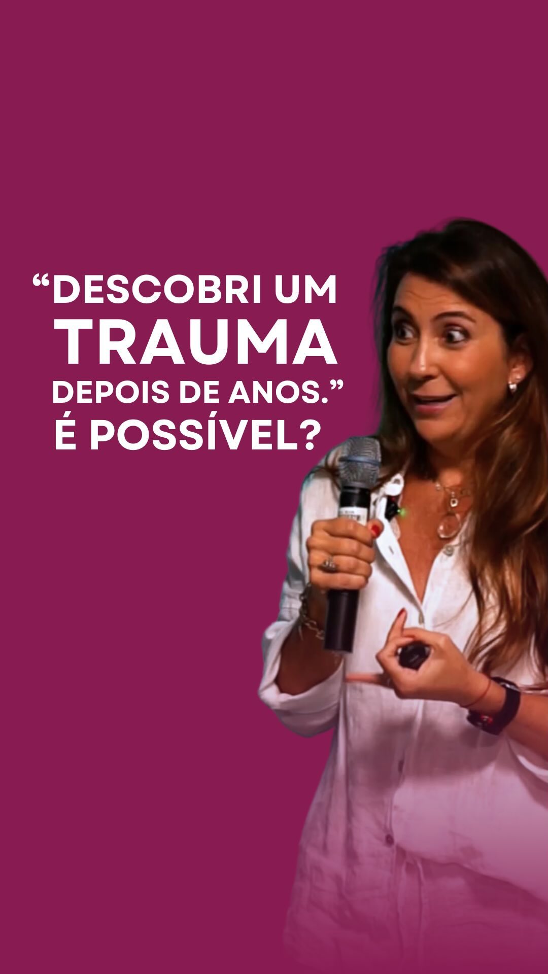 O quanto um trauma do passado pode afetar a gente?