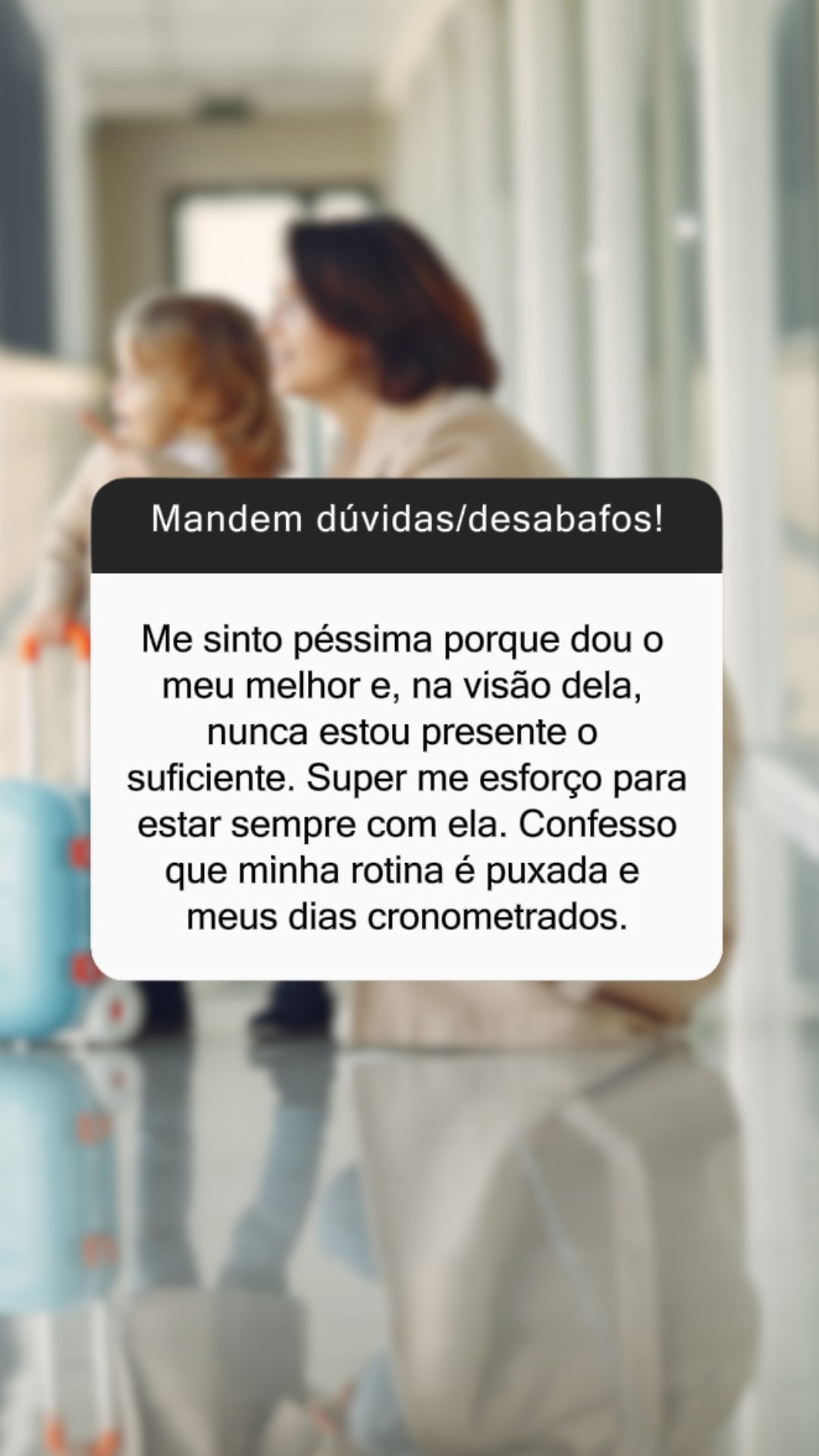 Já percebeu como, às vezes, estamos com nossos filhos, mas nossa mente está em outro lugar?<br> 7 Já percebeu como, às vezes, estamos com nossos filhos, mas nossa mente está em outro lugar?
