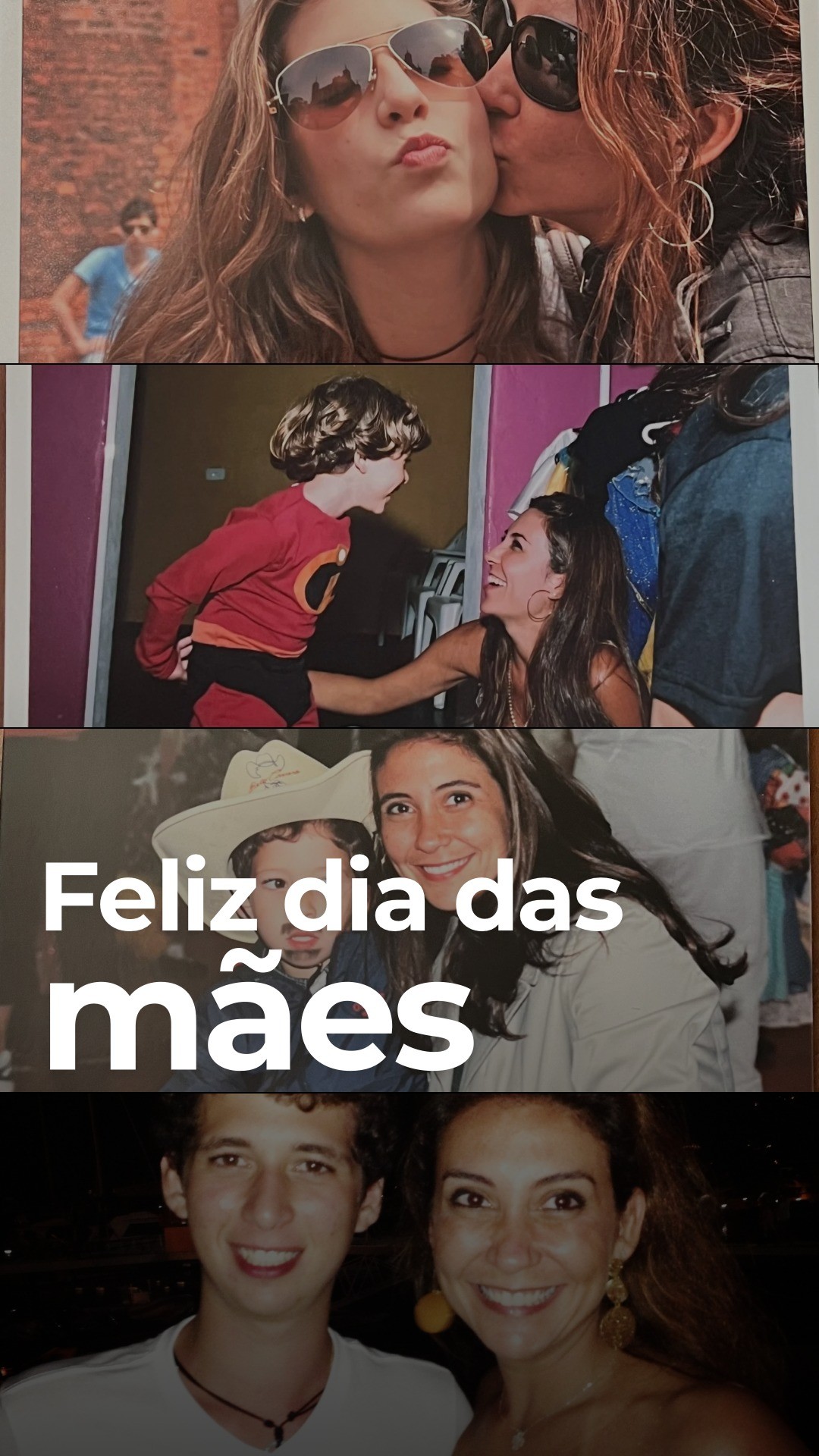 Feliz dia das mães REAIS